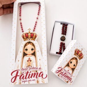 Caixa Terço + Brinde - Nossa Senhora Aparecida