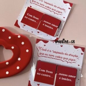Card 2 Chocolates Cacau Show - Namorados
