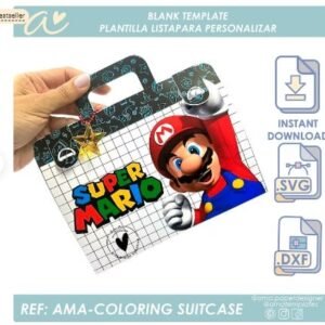 Caixa Mala Colorindo