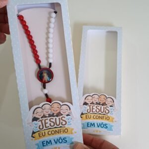 Caixa Terço Virgem Maria