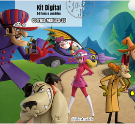 Kit Digital - Corrida Maluca 3D