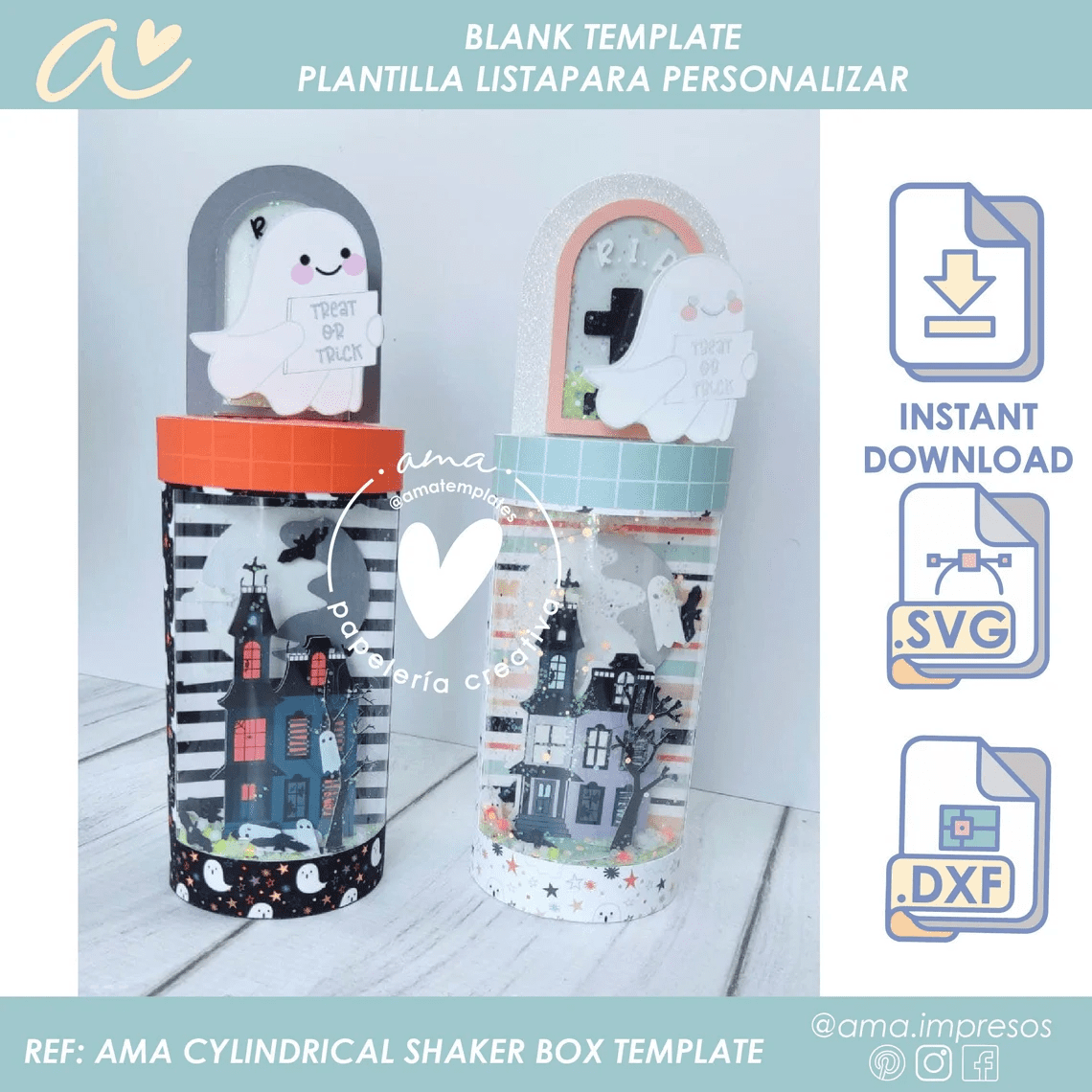 Cylndrical Shaker Box