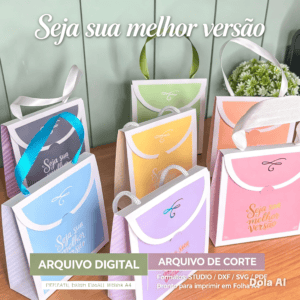 #35 -Arquivos de Corte - Sacolas
