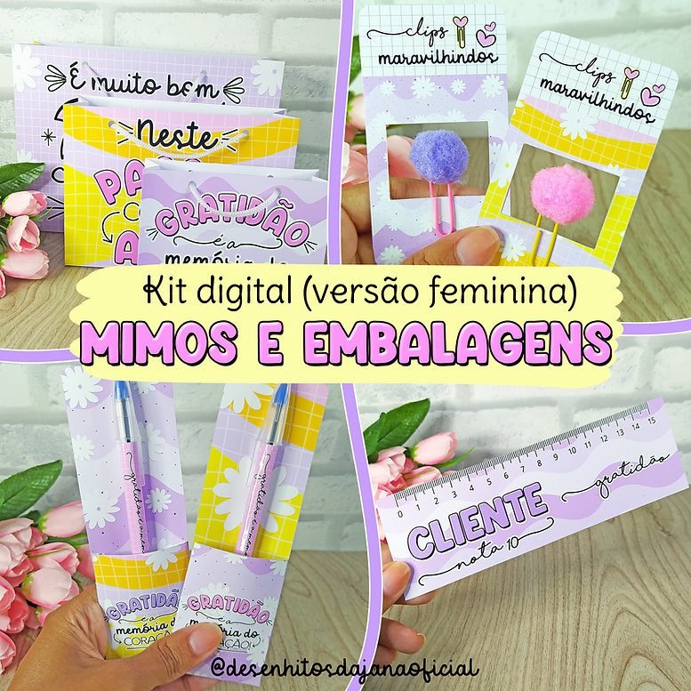 Kit Mimos Para Clientes -Feminino