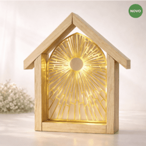 Oratório De Papel 3d Com Luz