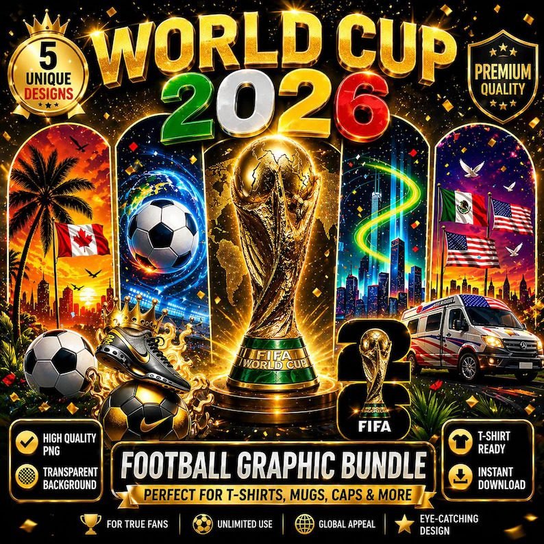 Pacote Png Da Copa 2026