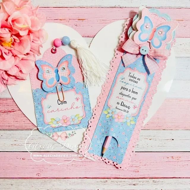 Porta lápis e clips minhas orações