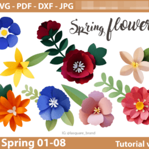 #6 - Arquivo de Corte - Flores