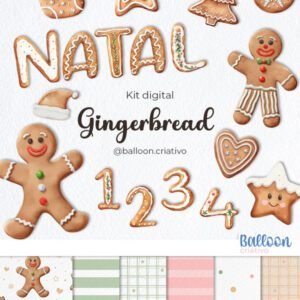 Kit Digital Kit Gingerbread