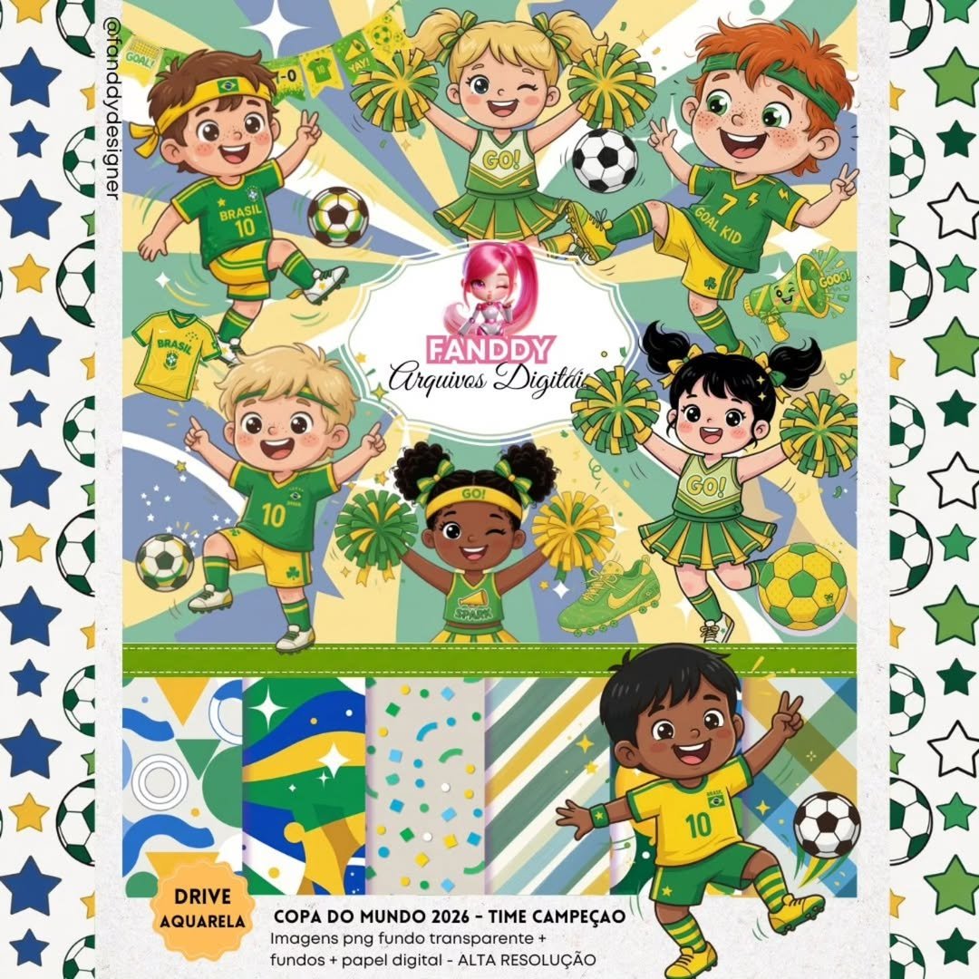 Kit Digital - Copa Do Mundo Time Campeão