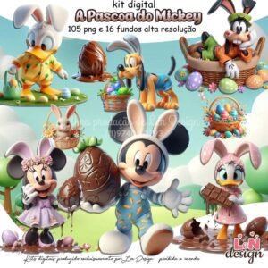 A Páscoa Do Mickey