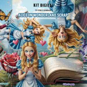 Alice In Wonderland Scrapbook