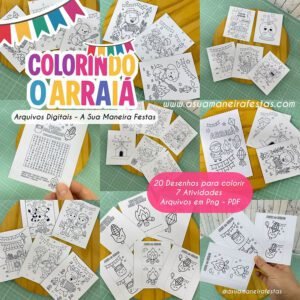 Colorindo o Arraiá