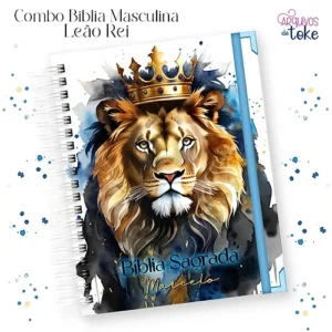 Pack Biblia Leão Masculino