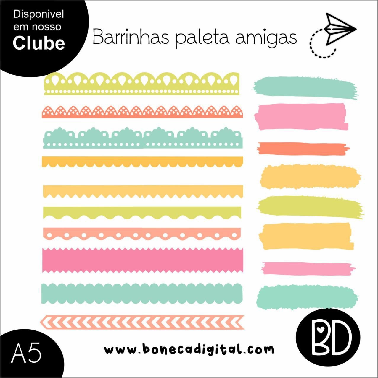 Barrinhas Paleta Amigas