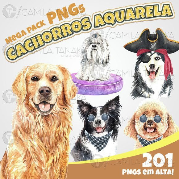 Cachorros Aquarela 1