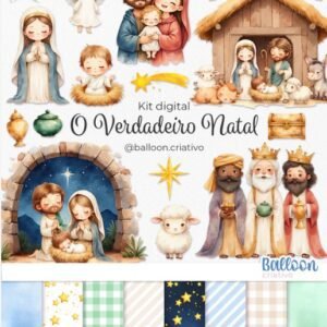 Kit Digital O Verdadeiro Natal