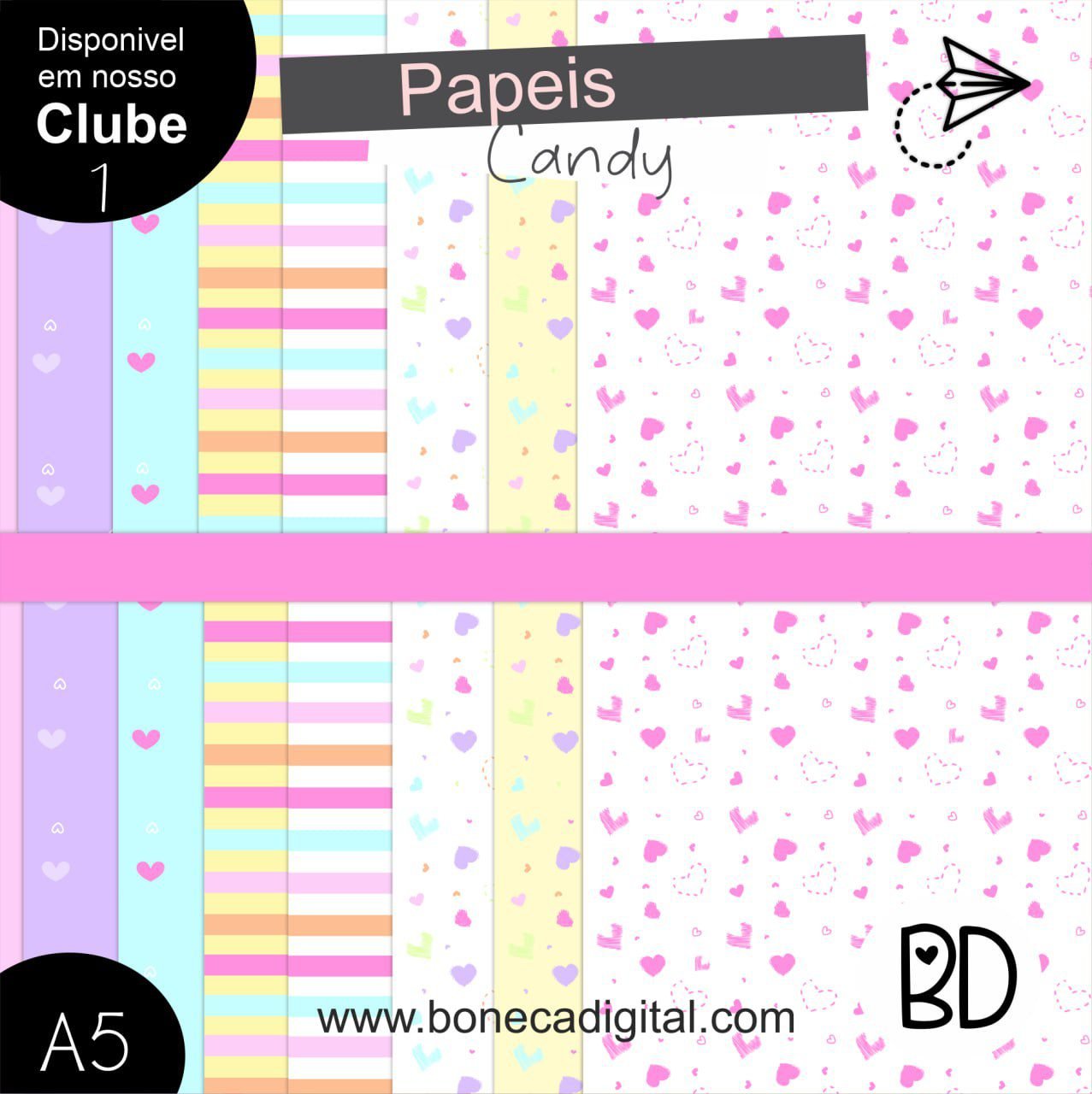 Papeis Candy