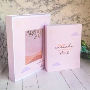 Combo Caixas para Agendas e Planners