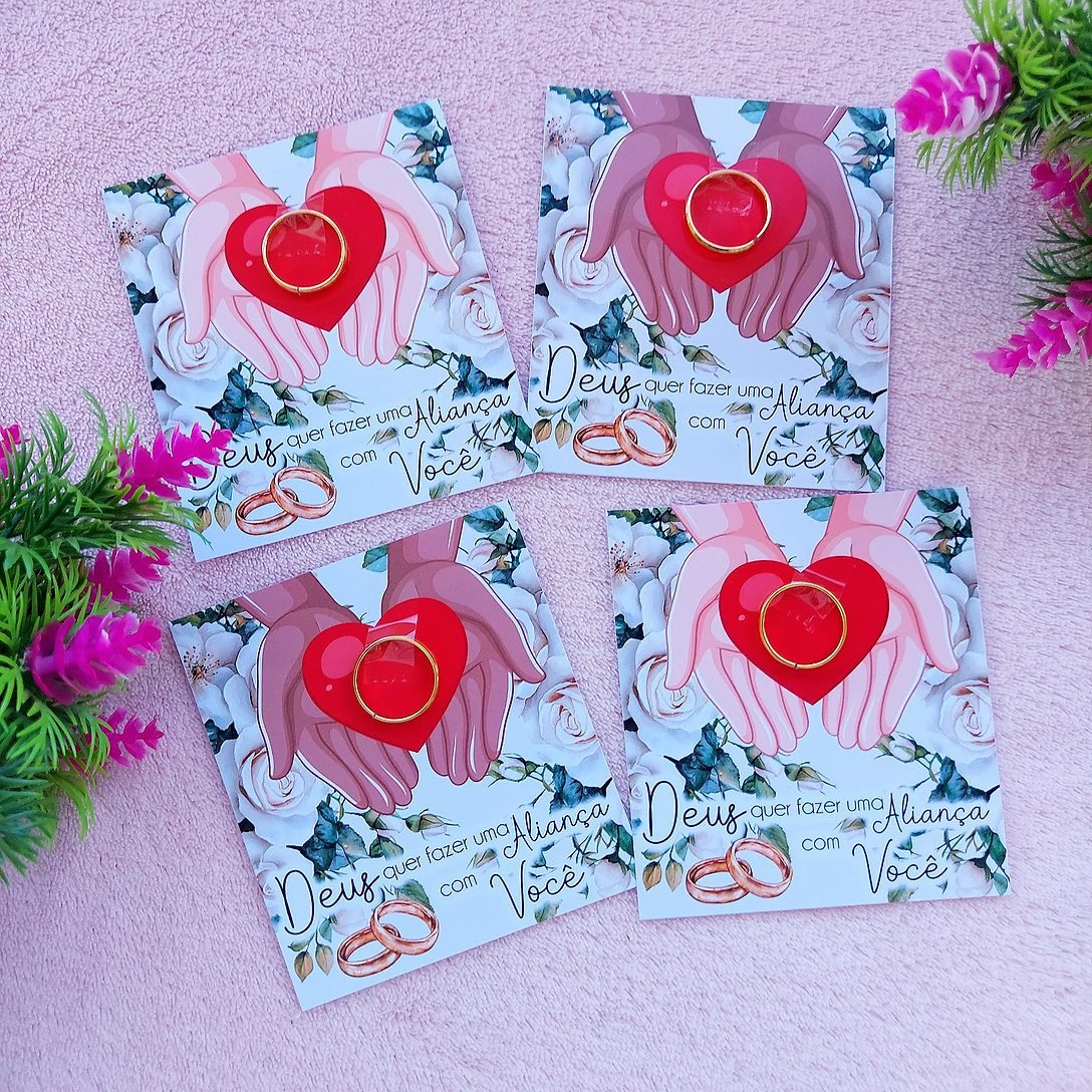 Card Deus Quer Fazer Uma Aliança Com Você