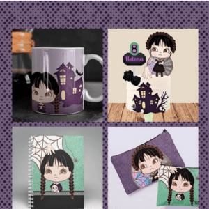 Kit Digital - Wandinha Addams