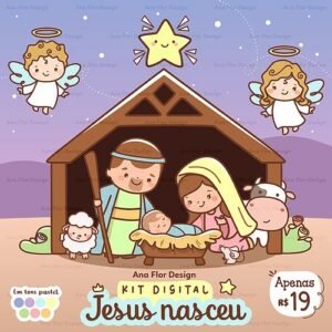 Kit Digital - Jesus Nasceu