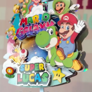 Topo de Bolo  Mario Galaxy