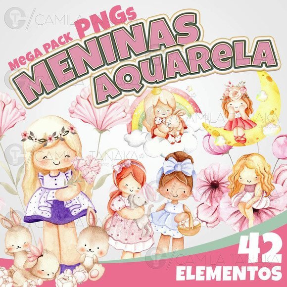 Meninas Aquarela