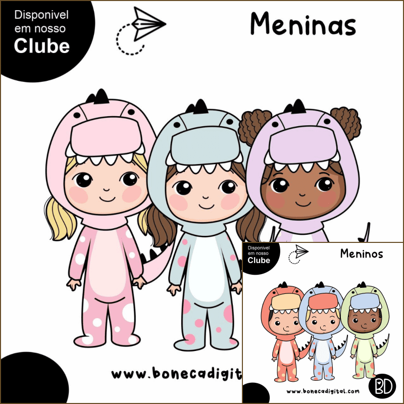Meninas E Meninos Dino