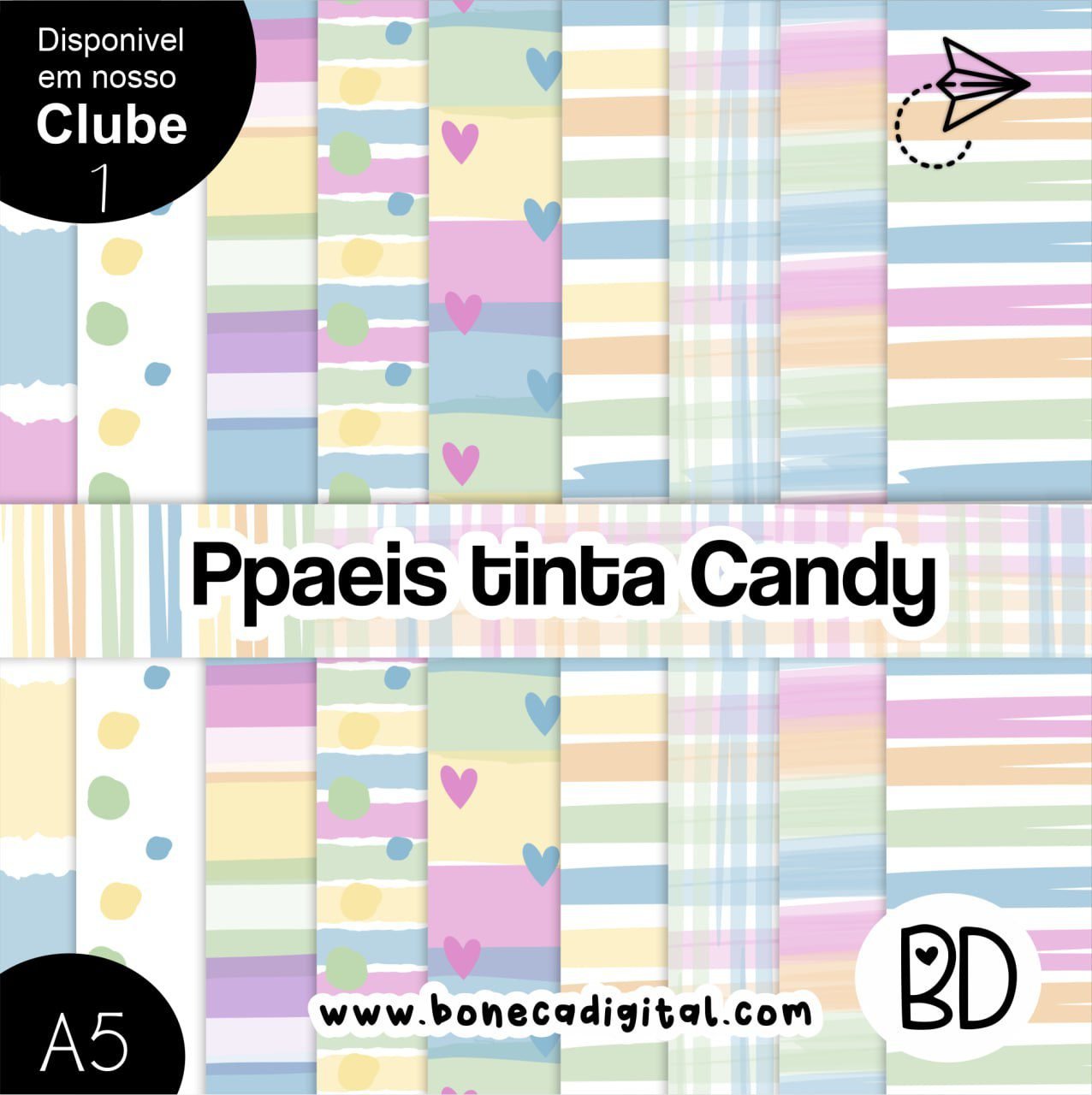 Papeis Tinta Candy