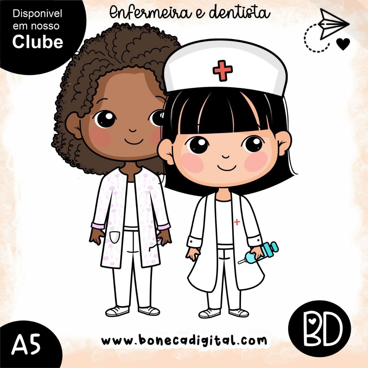 Profissão Enfermeira E Dentista
