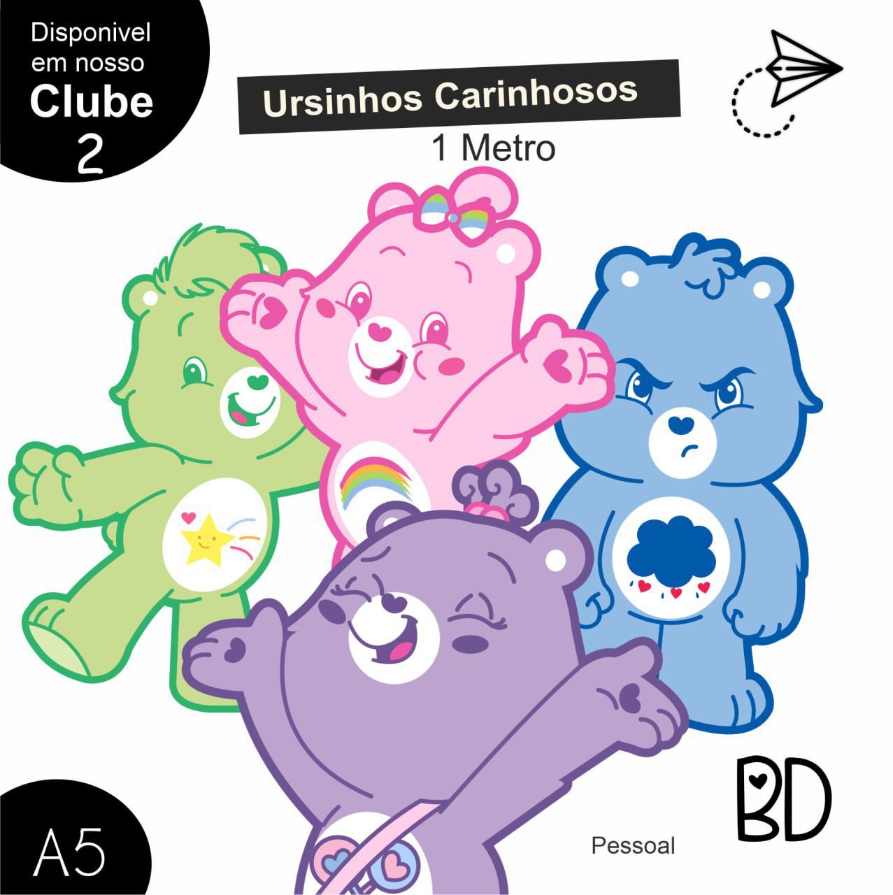 Ursinhos Carinhosos 1 Metro