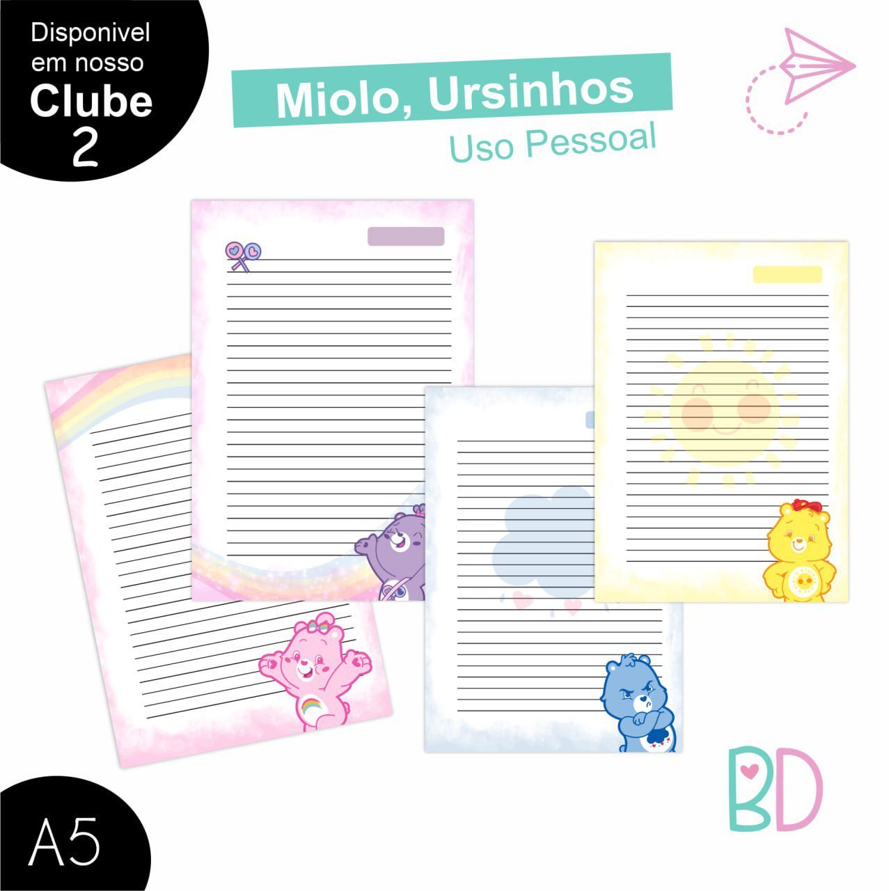 Ursinhos Carinhosos Miolo
