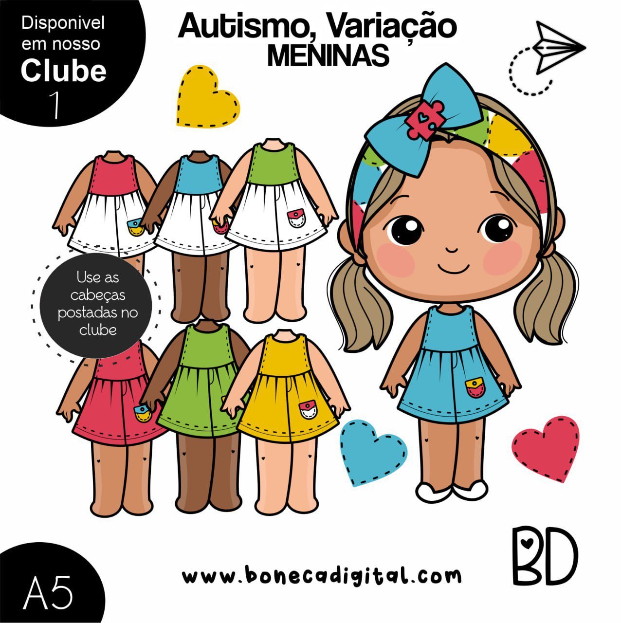 Variação Autistas Meninas