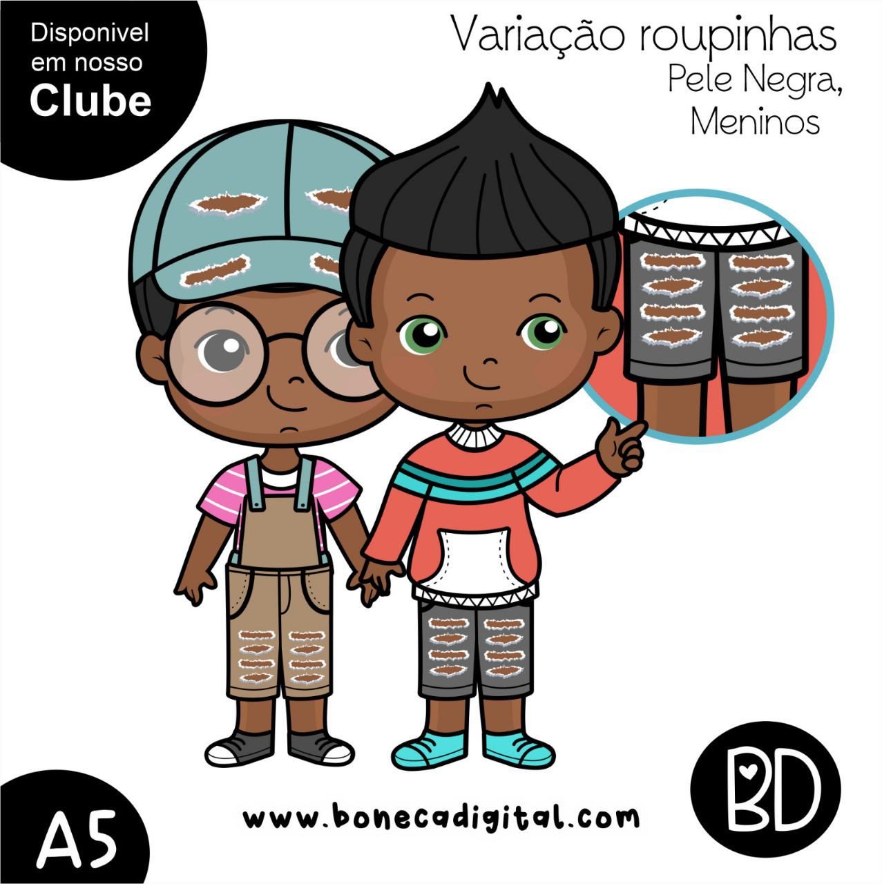 Variação Bermudas Meninos