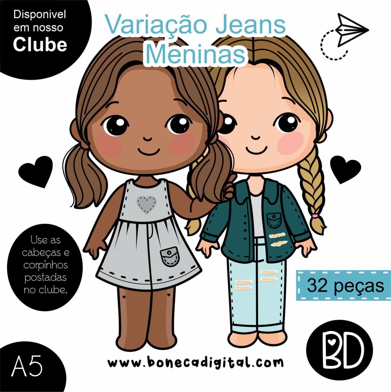 Variação Roupa Jeans