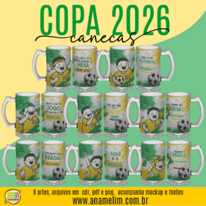 Copa 2026 Canecas De Chop