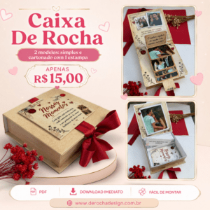 Combo Namorados 2026 - Caixa Livro