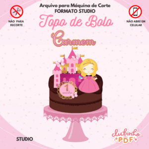 Topo de Bolo - A Bela Adormecida #7