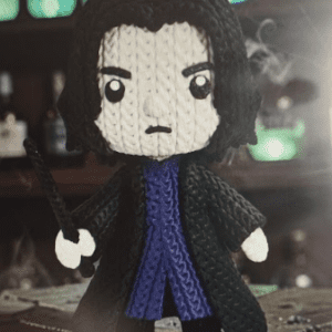 Arquivo Impressão 3D - Snape (HP) - Crochê