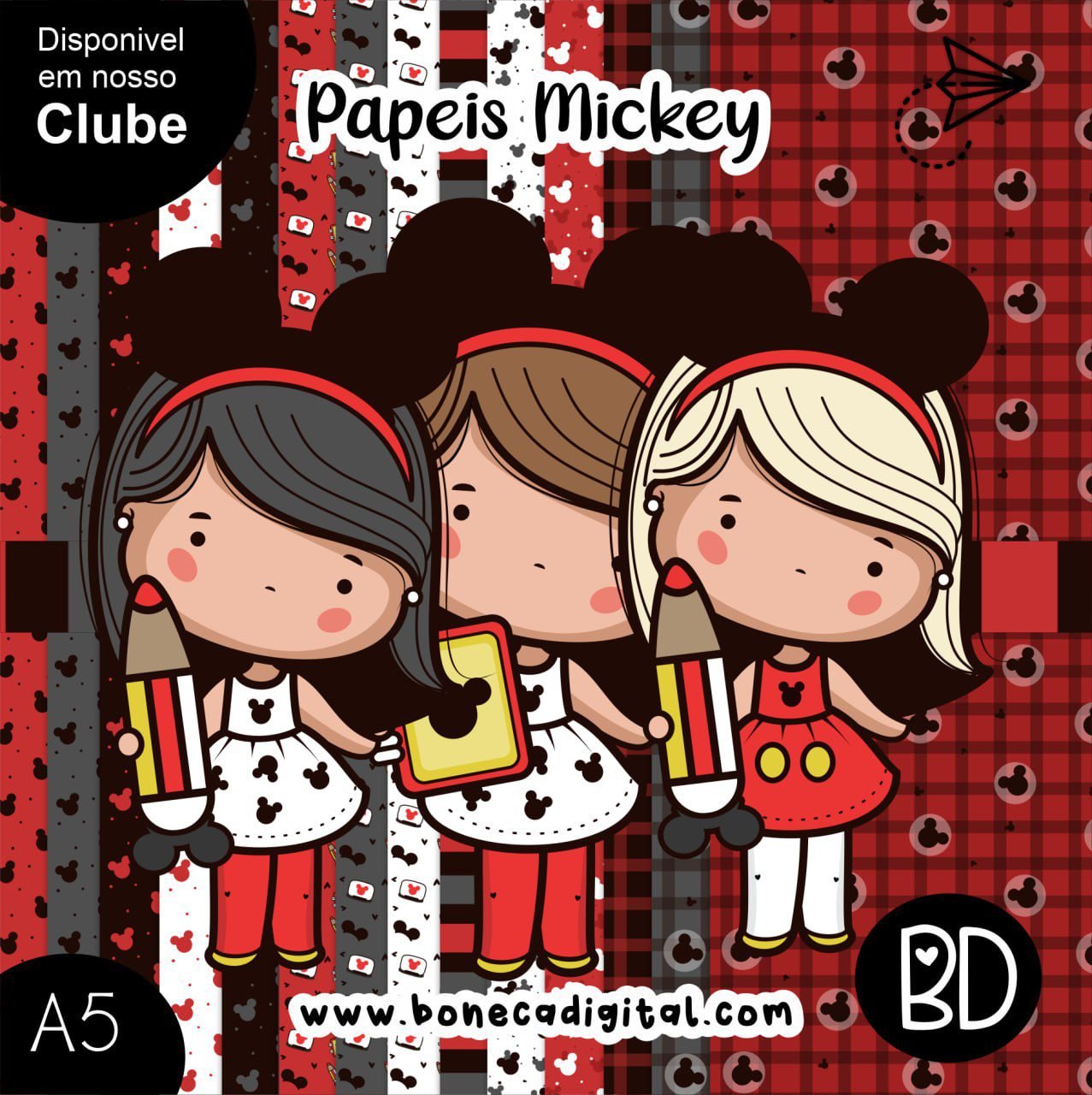 Papeis Mickey 2