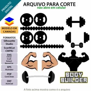Topo de Bolo - Academia #33