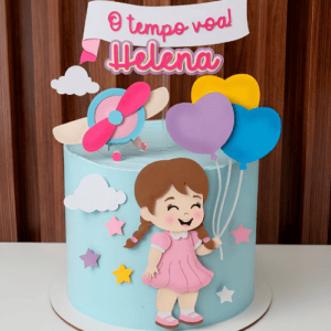 Topo de Bolo - O Tempo Voa Menina